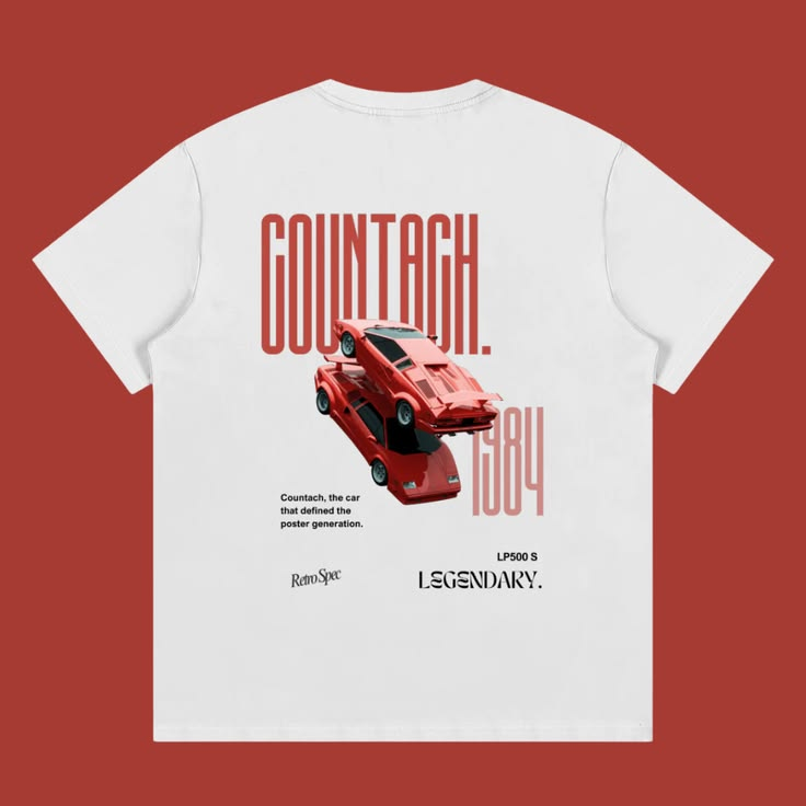 Countach T-shirt White